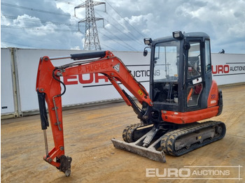 Minigrävmaskin KUBOTA KX61-3