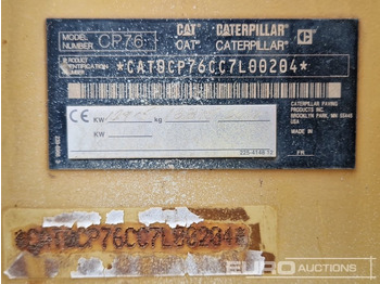 Vält CATERPILLAR