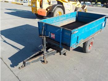 Tippsläp Single Axle Dropside Tipping Trailer: bild 1