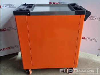 Garage & Verkstadsutrustning Unused Boss Wheeled Tool Cart with 258pc Tools (Orange): bild 4