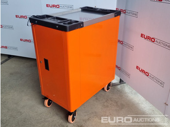 Garage & Verkstadsutrustning Unused Boss Wheeled Tool Cart with 258pc Tools (Orange): bild 3