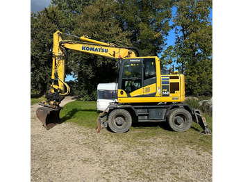 Grävmaskin på däck KOMATSU PW148-11