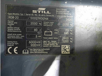 Dragtruck Still R08-20: bild 5