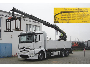 Flakbil MERCEDES-BENZ Antos 2543