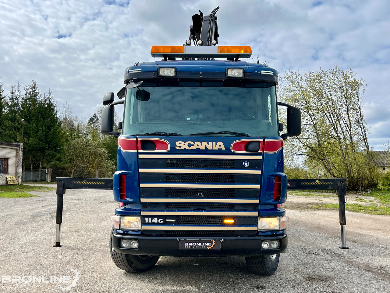 2002 SCANIA R114 6X2*4 Tipper+HIAB 166-e5 crane - Tippbil lastbil, Kranbil: bild 3 2002 SCANIA R114 6X2*4 Tipper+HIAB 166-e5 crane - Tippbil lastbil, Kranbil: bild 3