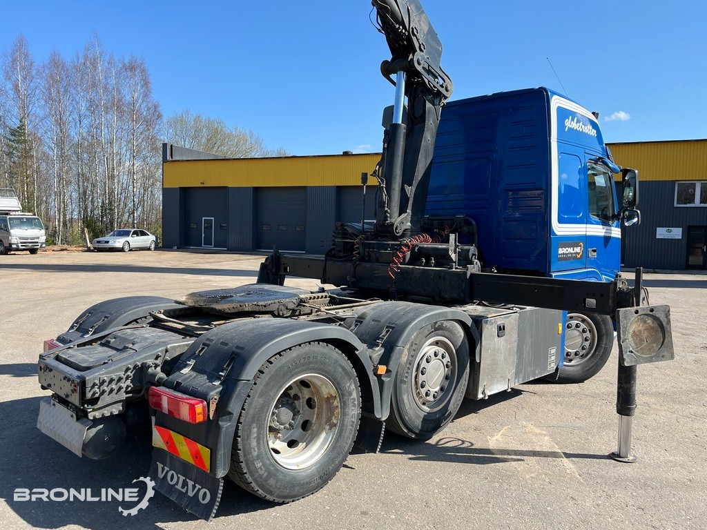 2008 VOLVO FM440 6x2+HIAB Crane+Platform trailer - Dragbil: bild 5 2008 VOLVO FM440 6x2+HIAB Crane+Platform trailer - Dragbil: bild 5