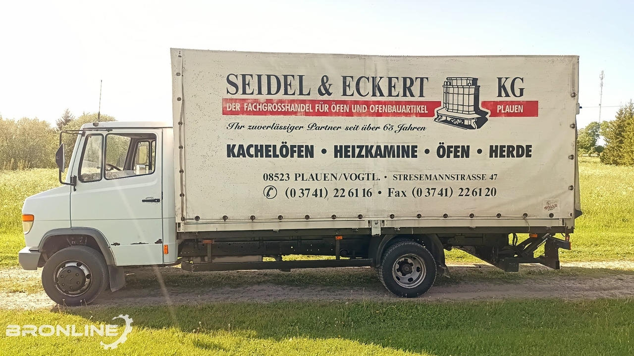 Mercedes-Benz Vario 812 4x2 tent box + lift N2 - Kapellbil: bild 2 Mercedes-Benz Vario 812 4x2 tent box + lift N2 - Kapellbil: bild 2