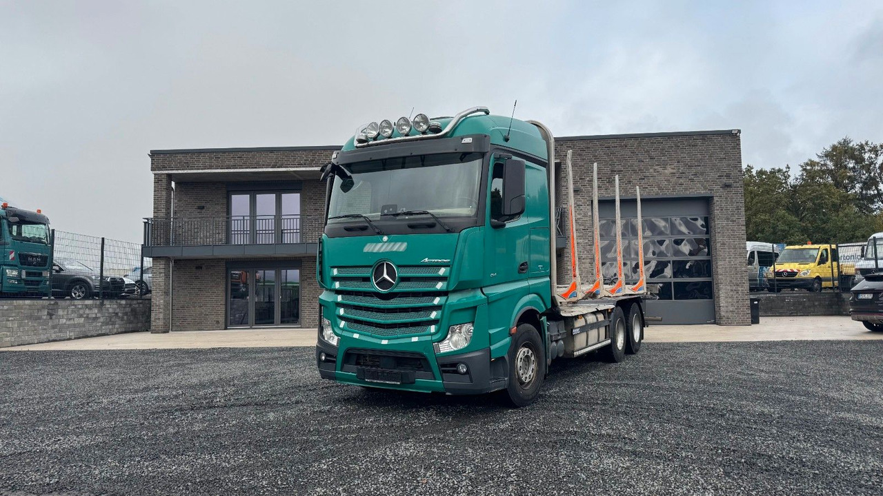 Mercedes-Benz Actros 2645 Holztransporter ohne Kran - Containerbil/ Växelflak lastbil: bild 1 Mercedes-Benz Actros 2645 Holztransporter ohne Kran - Containerbil/ Växelflak lastbil: bild 1