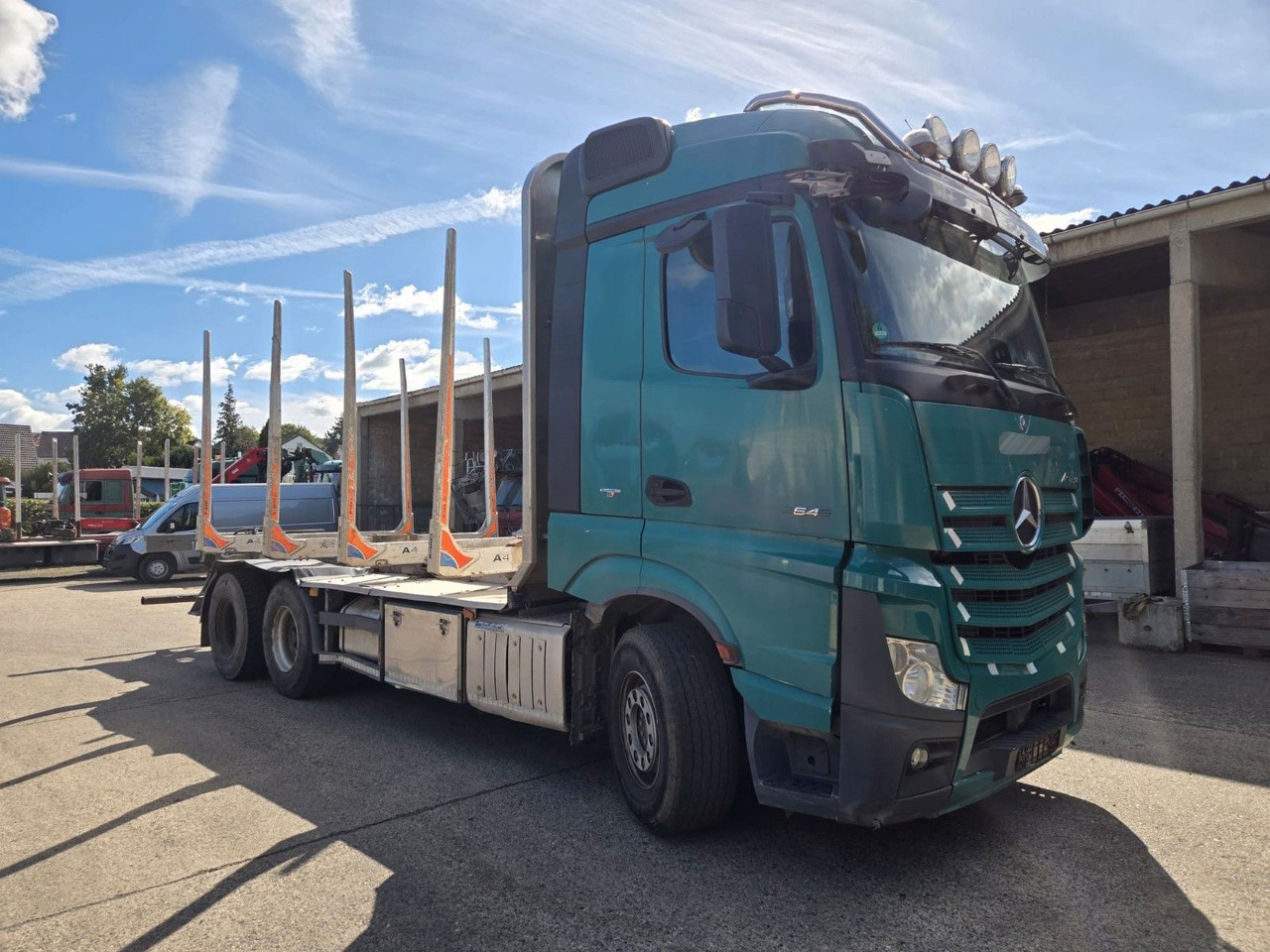 Mercedes-Benz Actros 2645 Holztransporter ohne Kran - Containerbil/ Växelflak lastbil: bild 2 Mercedes-Benz Actros 2645 Holztransporter ohne Kran - Containerbil/ Växelflak lastbil: bild 2