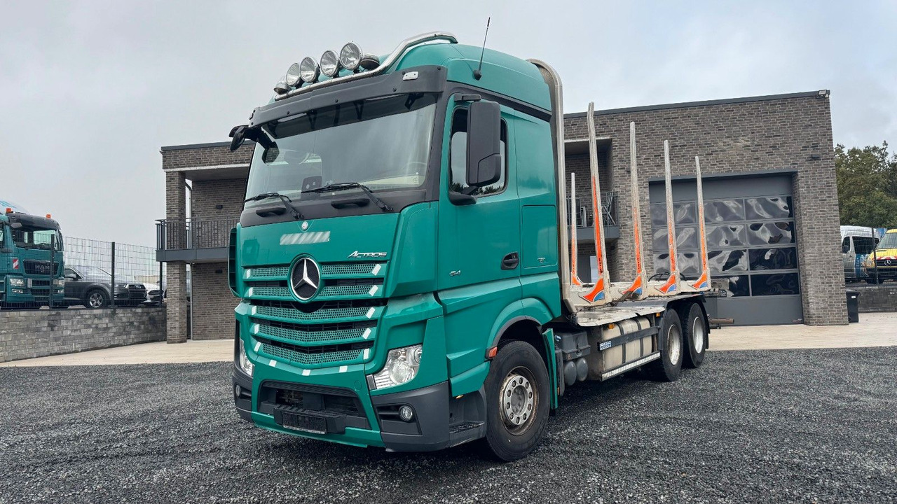 Mercedes-Benz Actros 2645 Holztransporter ohne Kran - Containerbil/ Växelflak lastbil: bild 2 Mercedes-Benz Actros 2645 Holztransporter ohne Kran - Containerbil/ Växelflak lastbil: bild 2