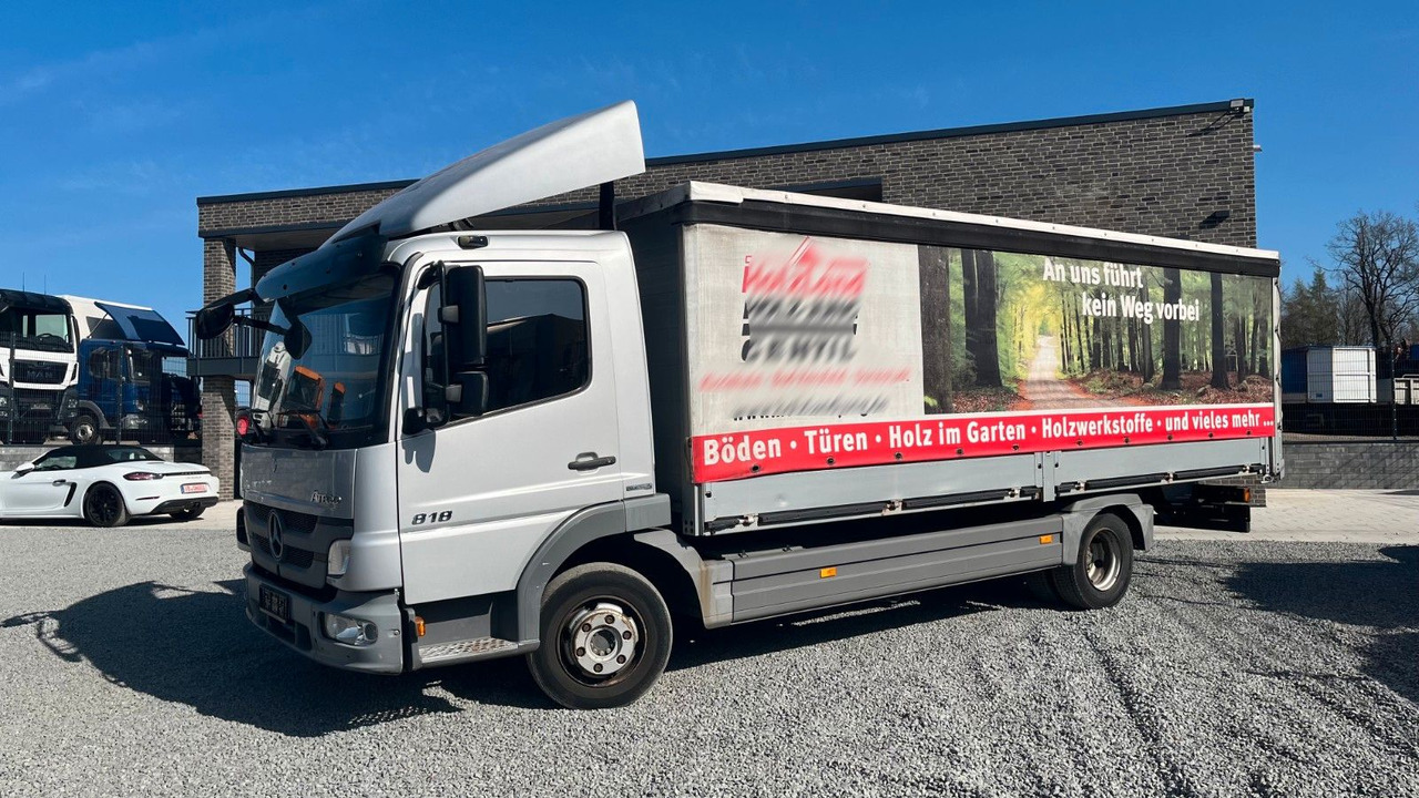 Mercedes-Benz Atego 818 Pritsche + Plane Schiebeplane Mercedes-Benz Atego 818 Pritsche + Plane Schiebeplane - Kapellbil: bild 1 Mercedes-Benz Atego 818 Pritsche + Plane Schiebeplane Mercedes-Benz Atego 818 Pritsche + Plane Schiebeplane - Kapellbil: bild 1