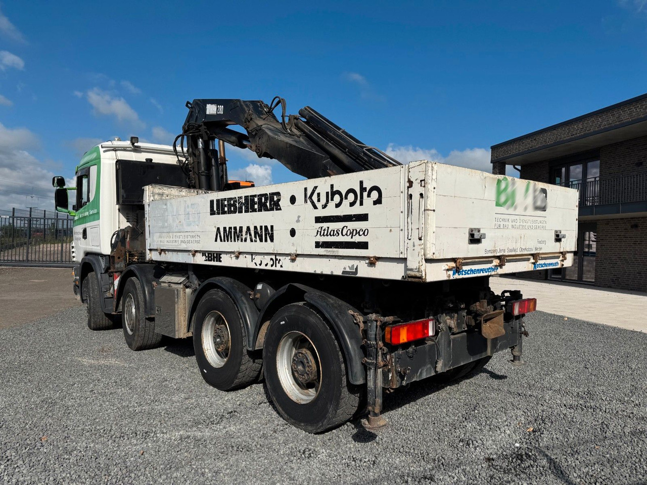 Flakbil, Kranbil Scania 164G 580 V8 Kran Hiab 280  Retarder Sattelplatte Scania 164G 580 V8 Kran Hiab 280  Retarder Sattelplatte: bild 7