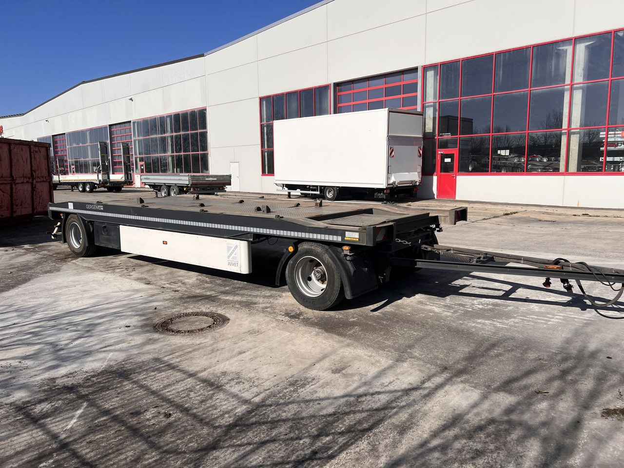 Hüffermann 2 Achs Kombianhänger- Tieflader - Lastväxlarsläp/ Liftdumpersläp: bild 3 Hüffermann 2 Achs Kombianhänger- Tieflader - Lastväxlarsläp/ Liftdumpersläp: bild 3