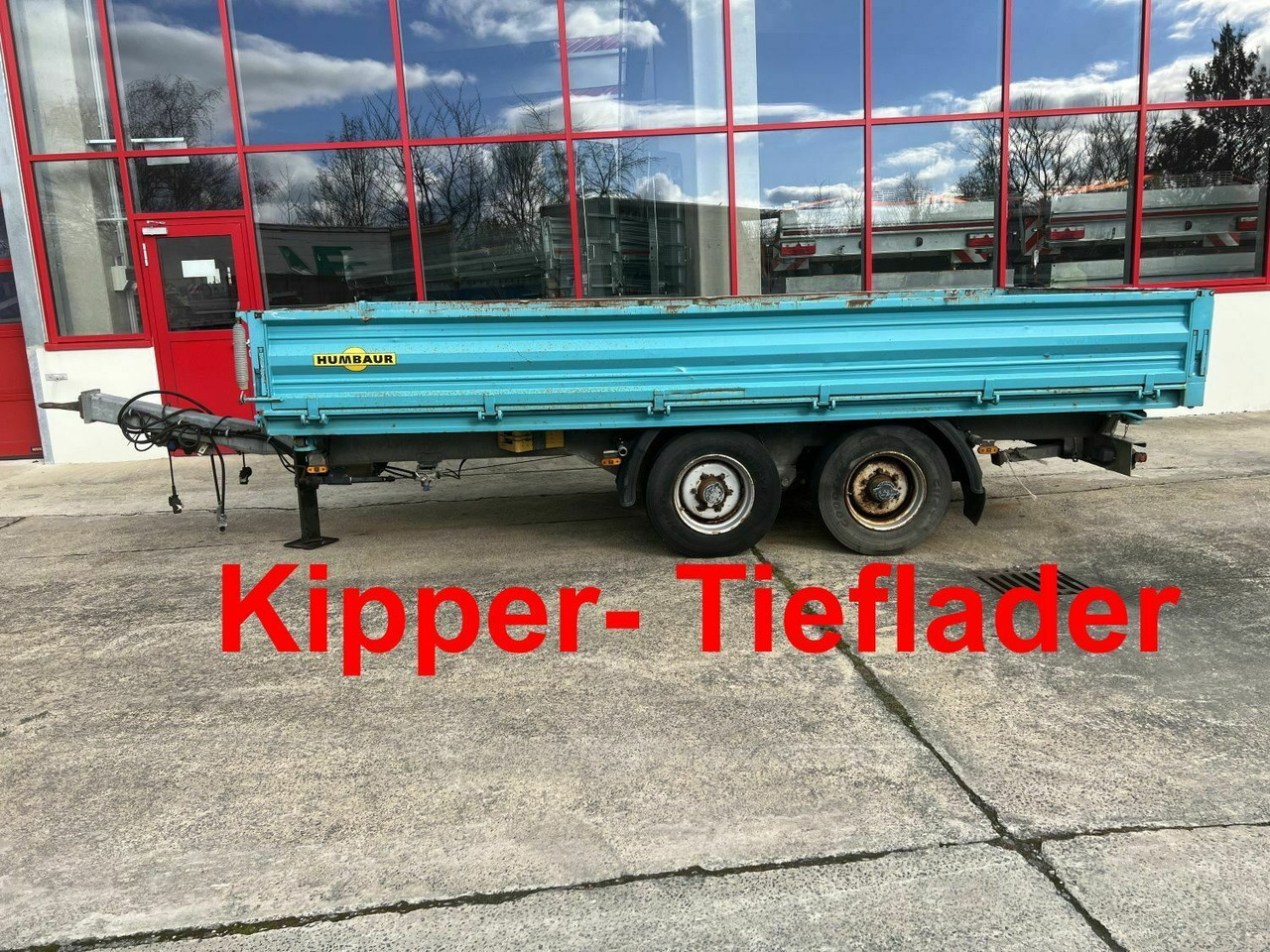 Humbaur Tandem Kipper- Tieflader - Tippsläp: bild 1 Humbaur Tandem Kipper- Tieflader - Tippsläp: bild 1