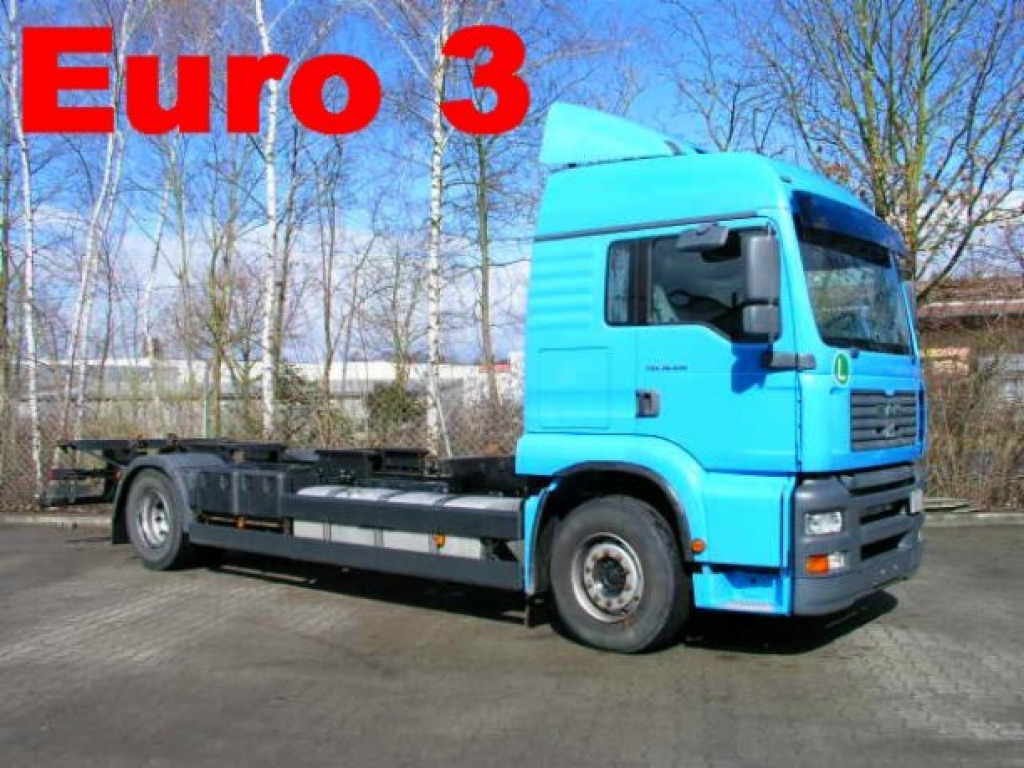 MAN TGA 02 18.410 TGA2 Achs BDF- LKW - Containerbil/ Växelflak lastbil: bild 1 MAN TGA 02 18.410 TGA2 Achs BDF- LKW - Containerbil/ Växelflak lastbil: bild 1
