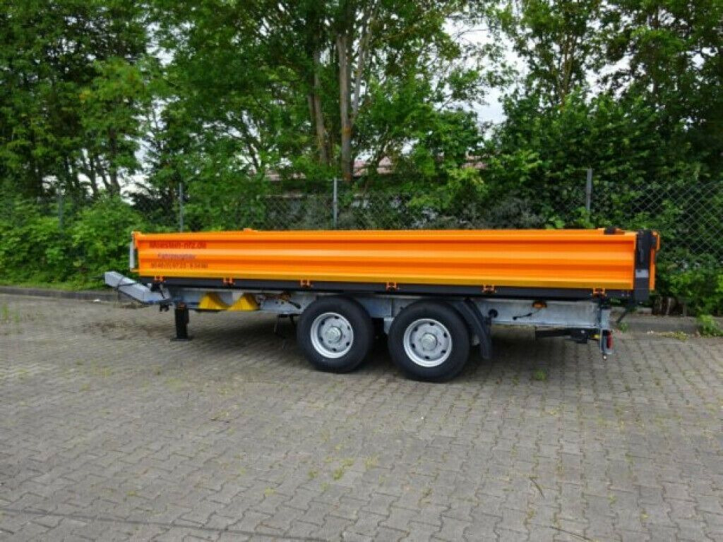 Möslein 13 t Tandem 3- Seitenkipper Tieflader-- Neufahr - Tippsläp: bild 4 Möslein 13 t Tandem 3- Seitenkipper Tieflader-- Neufahr - Tippsläp: bild 4