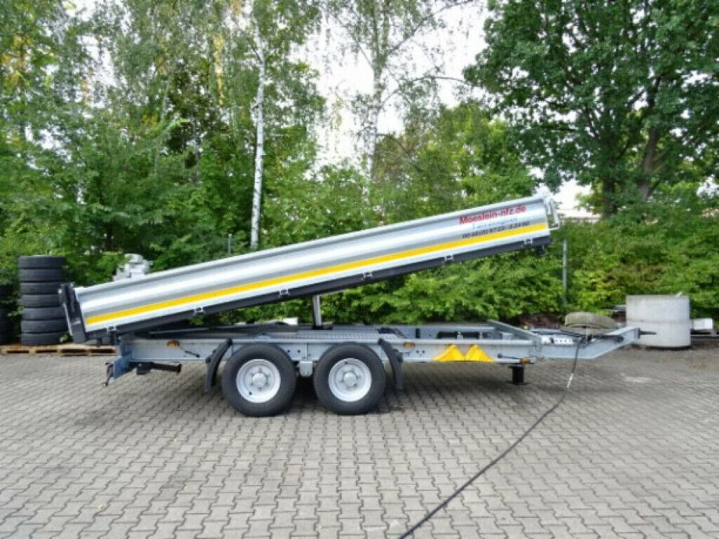 Möslein 13 t Tandem 3- Seitenkipper Tieflader-- Neufahr - Tippsläp: bild 2 Möslein 13 t Tandem 3- Seitenkipper Tieflader-- Neufahr - Tippsläp: bild 2