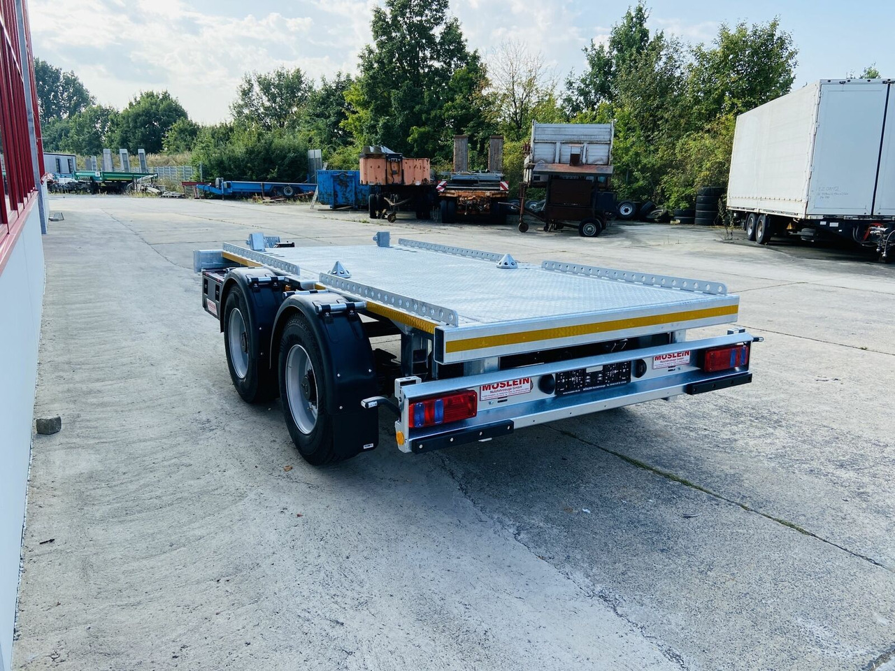 Möslein 14 t Tandem- Absetzmuldenanhänger,geschlossenen - Lastväxlarsläp/ Liftdumpersläp: bild 3 Möslein 14 t Tandem- Absetzmuldenanhänger,geschlossenen - Lastväxlarsläp/ Liftdumpersläp: bild 3