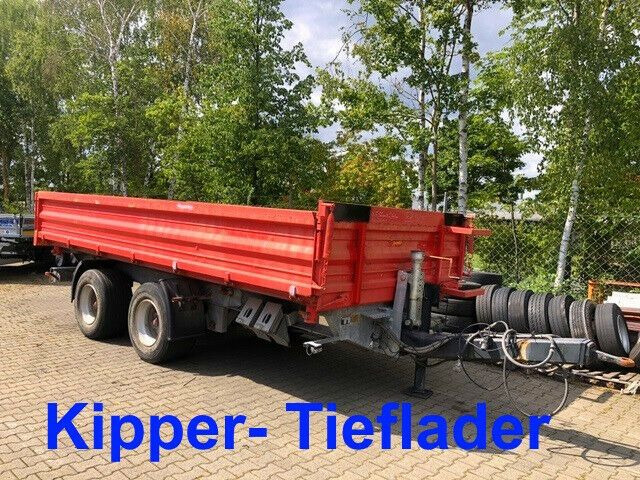 Möslein 19 t Tandemkipper- Tieflader - Tippsläp: bild 1 Möslein 19 t Tandemkipper- Tieflader - Tippsläp: bild 1