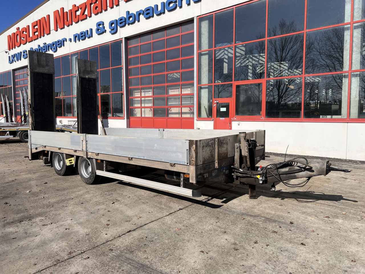 Möslein 19 t Tandemtieflader - Låg lastare trailer: bild 5 Möslein 19 t Tandemtieflader - Låg lastare trailer: bild 5