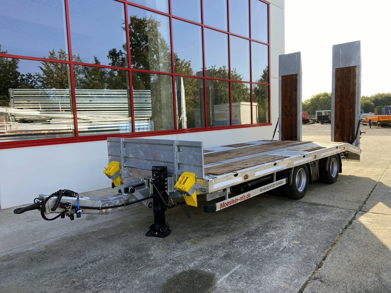 Möslein 21 t Tandemtieflader, Luftgefedert, NEU - Låg lastare trailer: bild 5 Möslein 21 t Tandemtieflader, Luftgefedert, NEU - Låg lastare trailer: bild 5