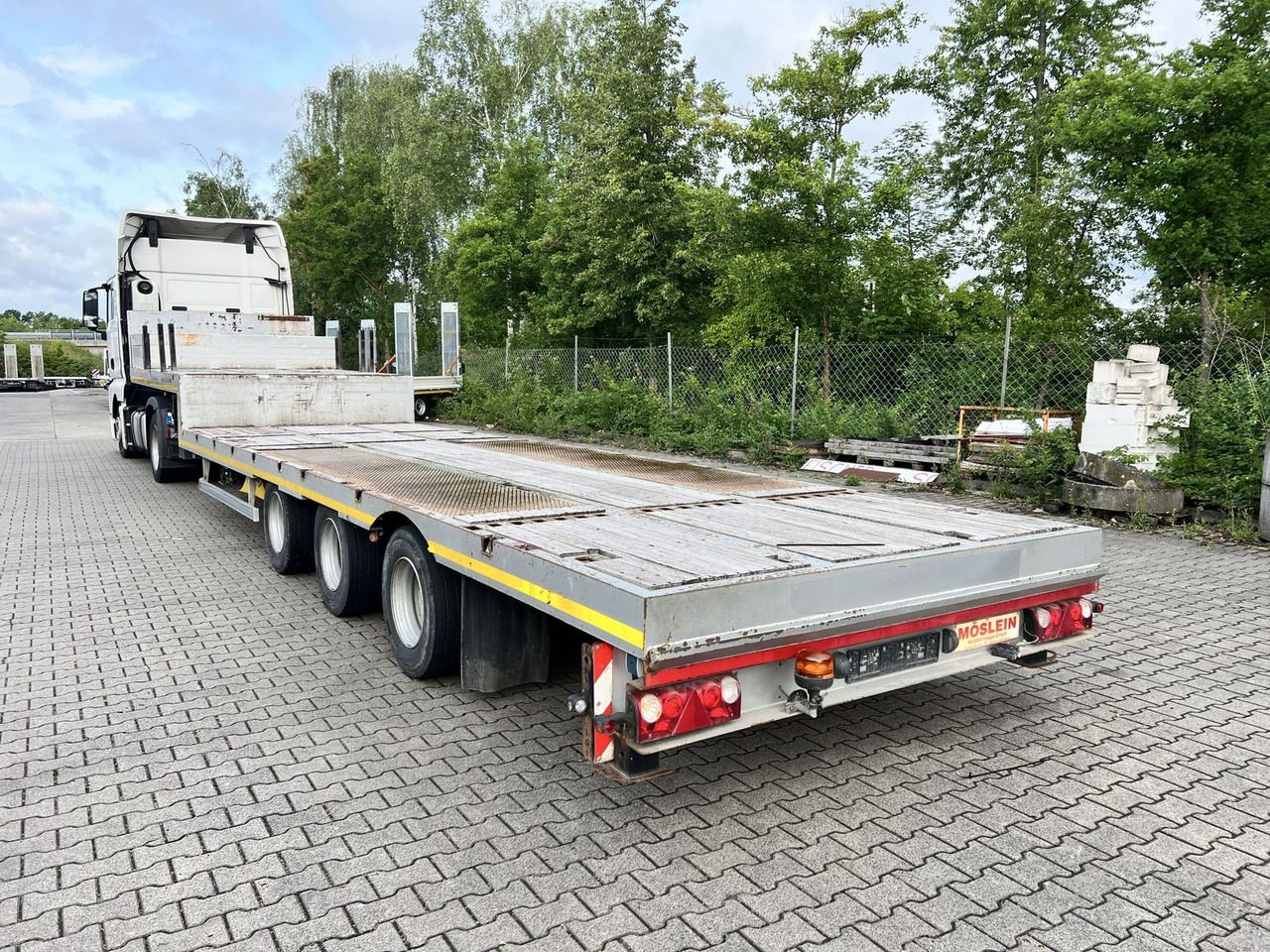 Möslein 3 Achs Satteltieflader - Låg lastare semitrailer: bild 5 Möslein 3 Achs Satteltieflader - Låg lastare semitrailer: bild 5