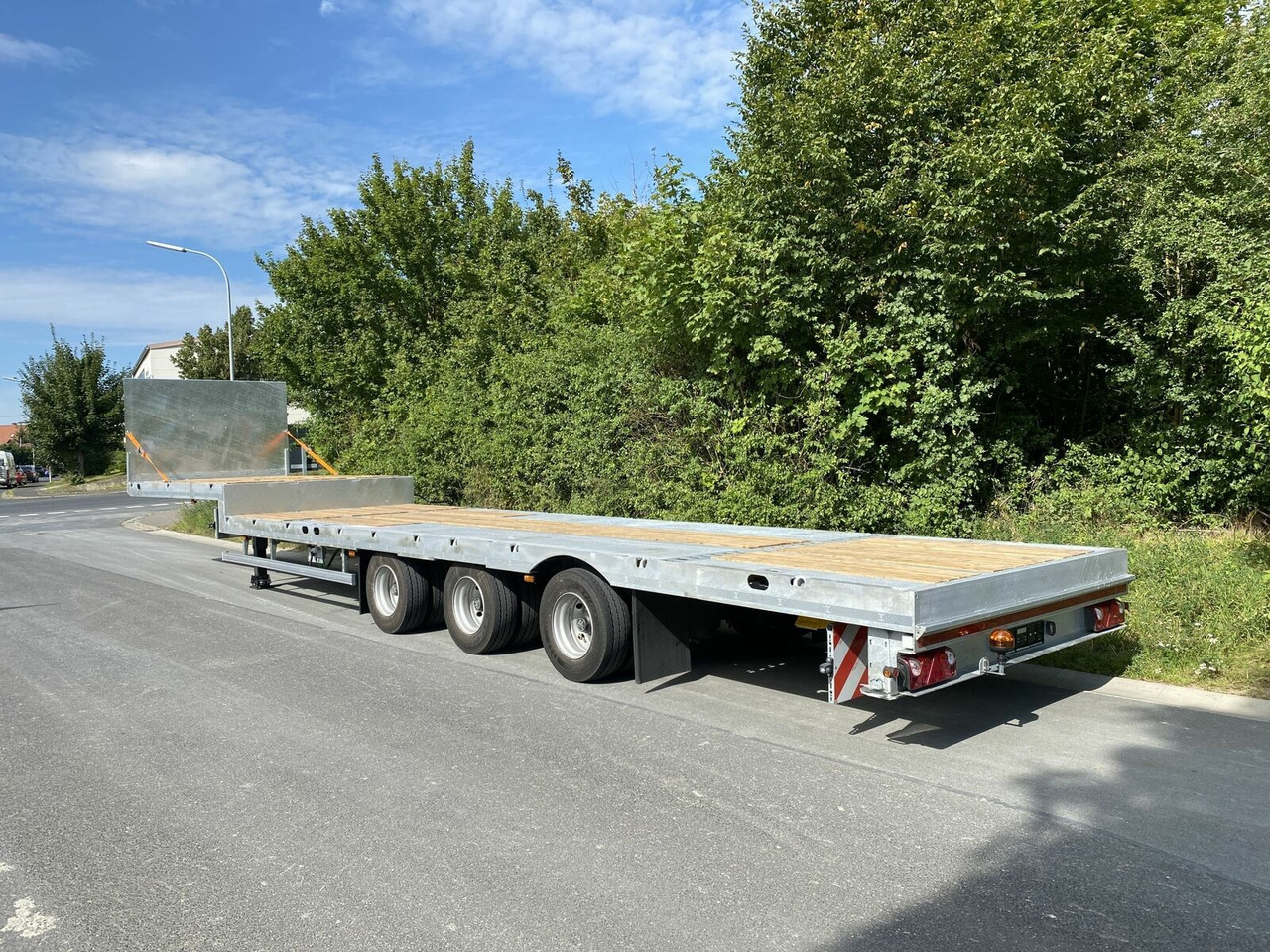 Möslein 3 Achs Tieflader für Fertigteile, Maschinen, Co - Flaktrailer: bild 2 Möslein 3 Achs Tieflader für Fertigteile, Maschinen, Co - Flaktrailer: bild 2