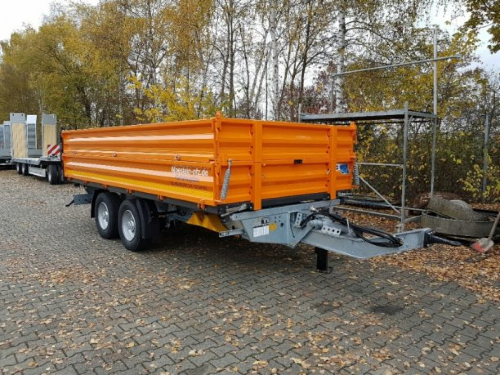 Möslein TTD13- BA Orange 13 t Tandem Kipper Tiefladermit Bordwand- Aufsatz-- Neufahrzeug -- - Tippsläp: bild 5 Möslein TTD13- BA Orange 13 t Tandem Kipper Tiefladermit Bordwand- Aufsatz-- Neufahrzeug -- - Tippsläp: bild 5