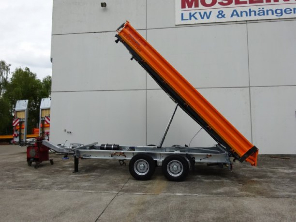 Möslein TTD13- BA Orange 13 t Tandem Kipper Tiefladermit Bordwand- Aufsatz-- Neufahrzeug -- - Tippsläp: bild 2 Möslein TTD13- BA Orange 13 t Tandem Kipper Tiefladermit Bordwand- Aufsatz-- Neufahrzeug -- - Tippsläp: bild 2