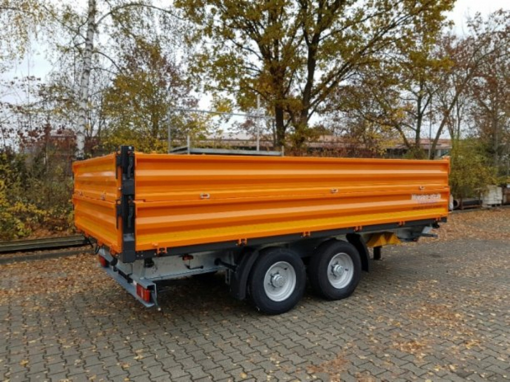 Möslein TTD13- BA Orange 13 t Tandem Kipper Tiefladermit Bordwand- Aufsatz-- Neufahrzeug -- - Tippsläp: bild 3 Möslein TTD13- BA Orange 13 t Tandem Kipper Tiefladermit Bordwand- Aufsatz-- Neufahrzeug -- - Tippsläp: bild 3