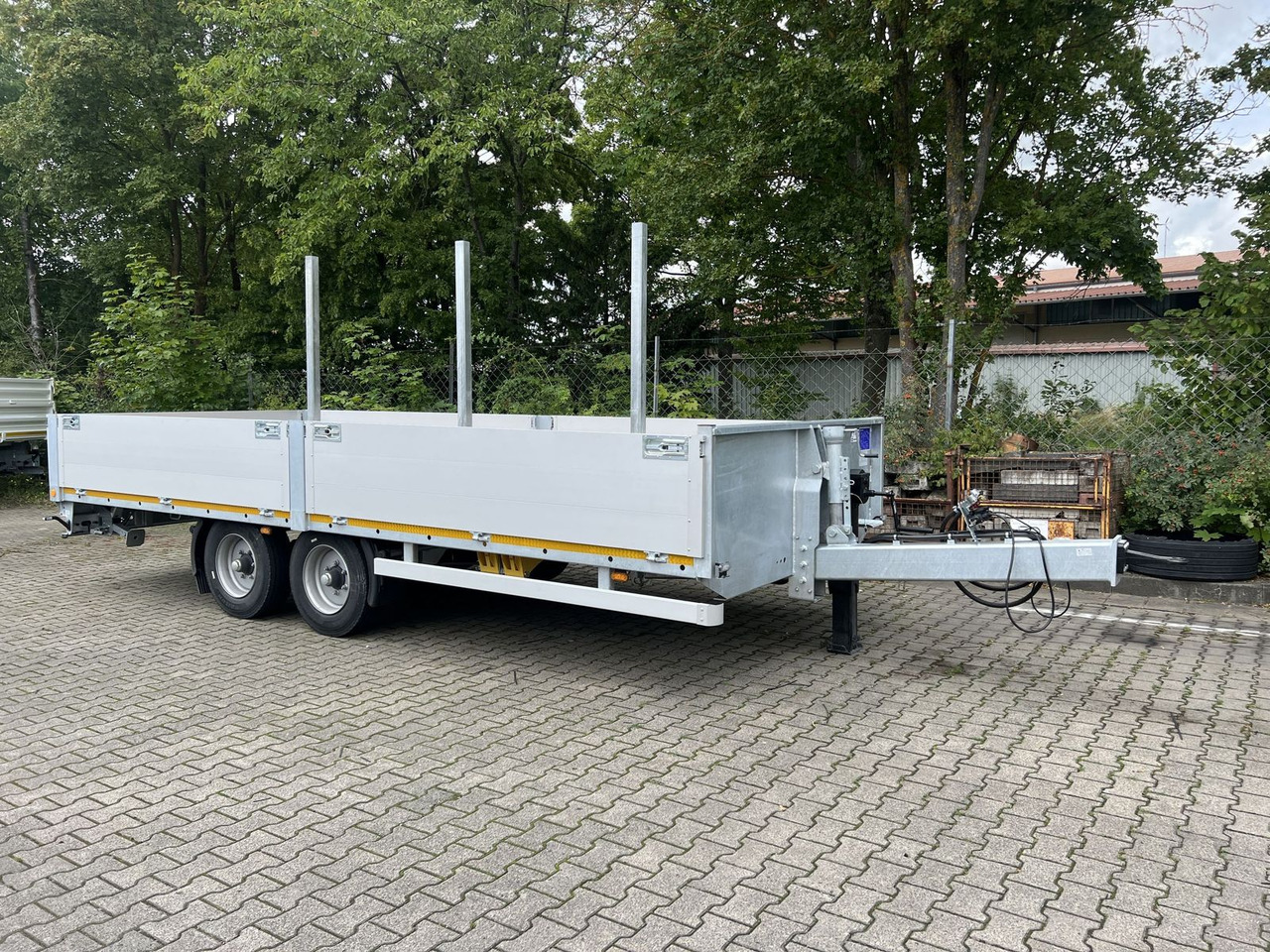 Flaksläp Möslein  Tandem- Pritschenanhänger- Tieflader: bild 8