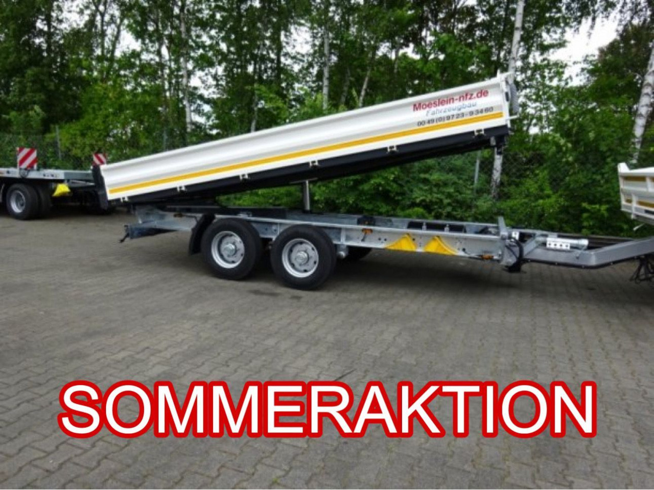Möslein neuer Tandem 3- Seitenkipper Tieflader-- Neufah - Tippsläp: bild 1 Möslein neuer Tandem 3- Seitenkipper Tieflader-- Neufah - Tippsläp: bild 1
