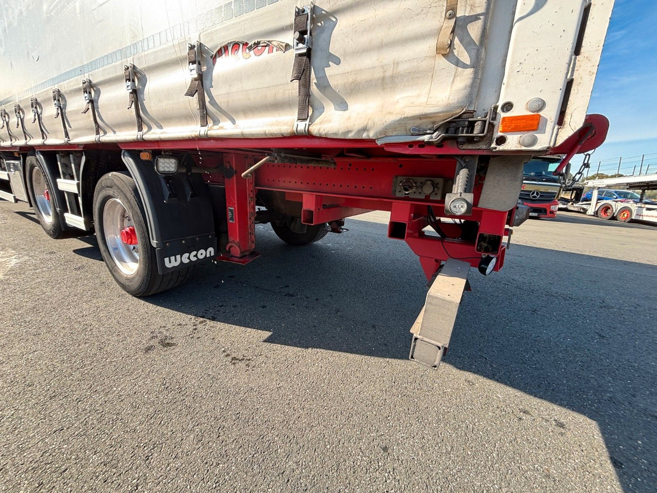 Kapellbil DAF SSC XF 480 Jumbozug + Anh Wecon Staplerhalterung: bild 21