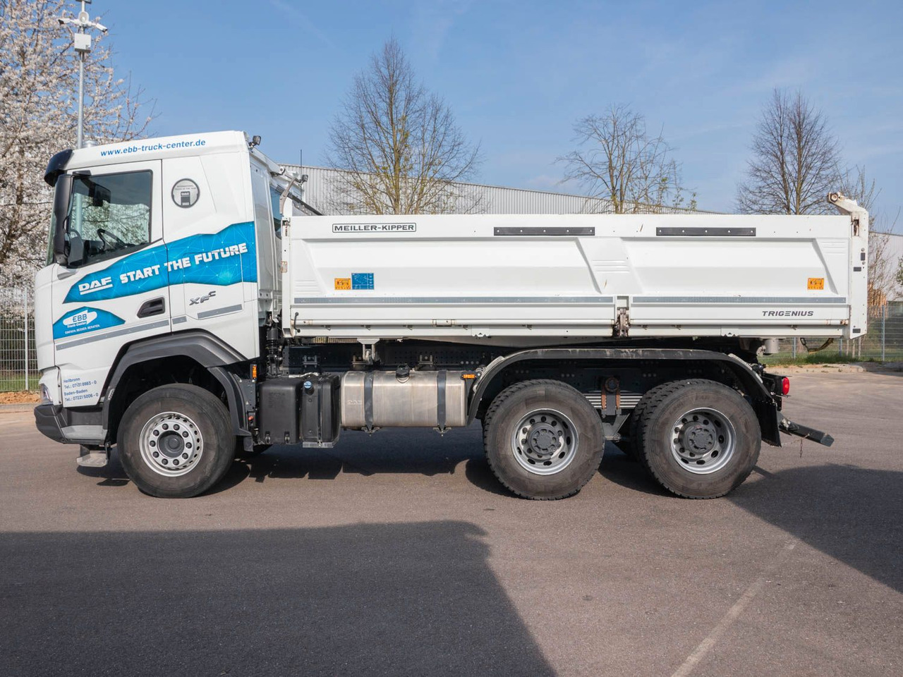 DAF FAT XFC 530 SL Meiller TRIGENIUS D 316 DAF FAT XFC 530 SL Meiller TRIGENIUS D 316 - Tippbil lastbil: bild 2 DAF FAT XFC 530 SL Meiller TRIGENIUS D 316 DAF FAT XFC 530 SL Meiller TRIGENIUS D 316 - Tippbil lastbil: bild 2