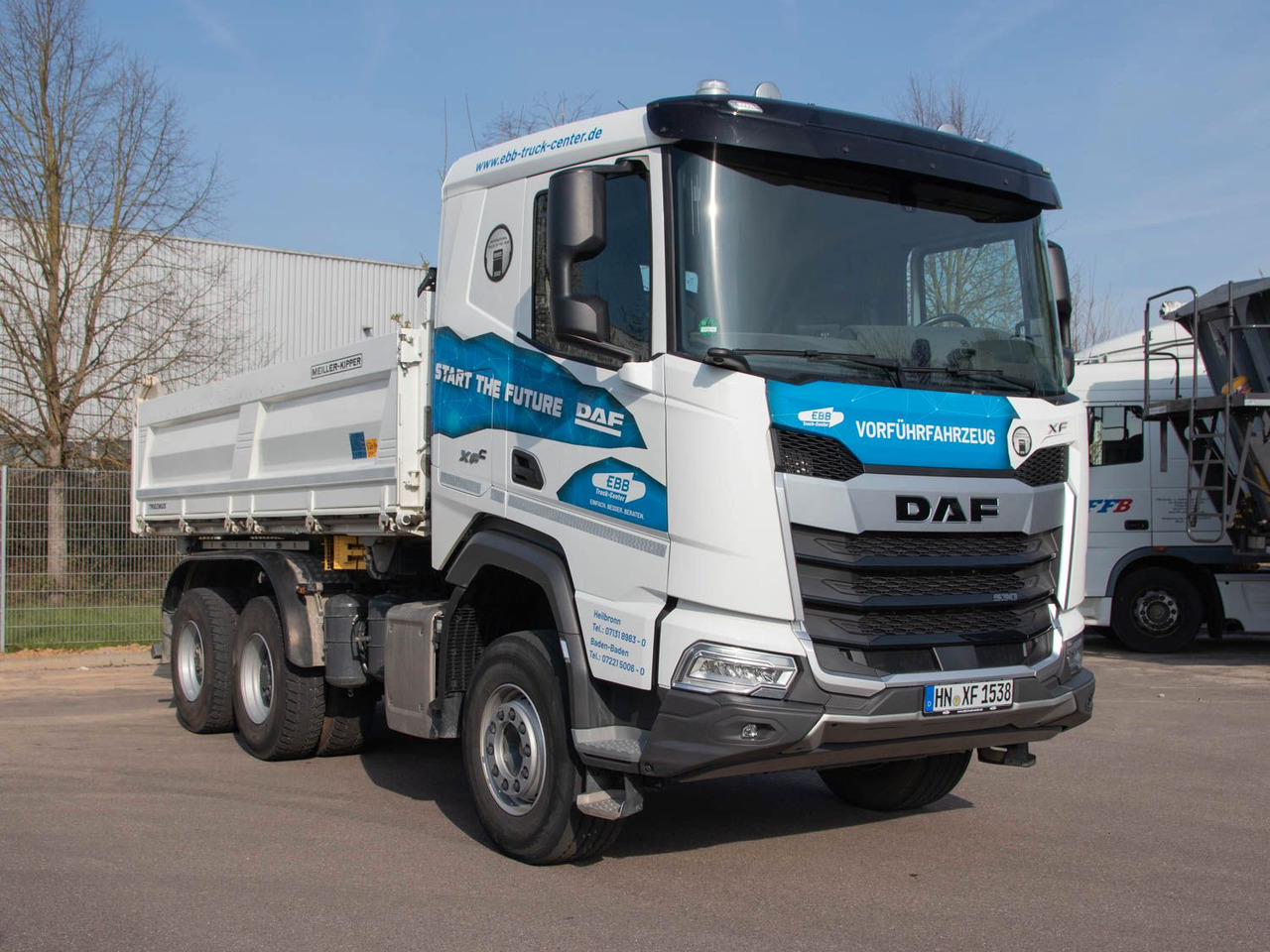 DAF FAT XFC 530 SL Meiller TRIGENIUS D 316 DAF FAT XFC 530 SL Meiller TRIGENIUS D 316 - Tippbil lastbil: bild 4 DAF FAT XFC 530 SL Meiller TRIGENIUS D 316 DAF FAT XFC 530 SL Meiller TRIGENIUS D 316 - Tippbil lastbil: bild 4