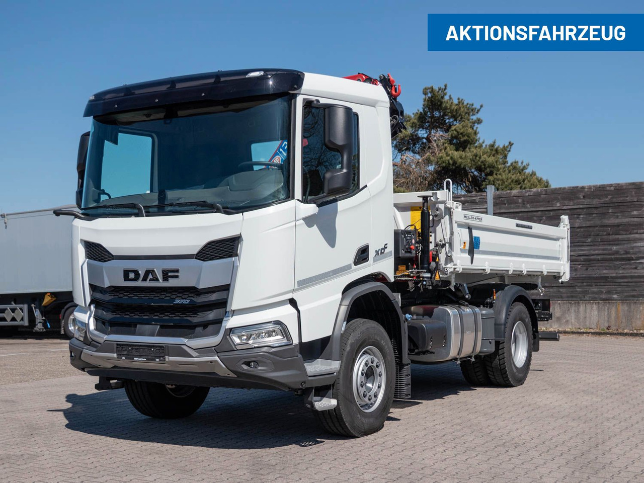 DAF XDC 370 FA Meiller Krankipper HMF DAF XDC 370 FA Meiller Krankipper HMF - Tippbil lastbil: bild 1 DAF XDC 370 FA Meiller Krankipper HMF DAF XDC 370 FA Meiller Krankipper HMF - Tippbil lastbil: bild 1