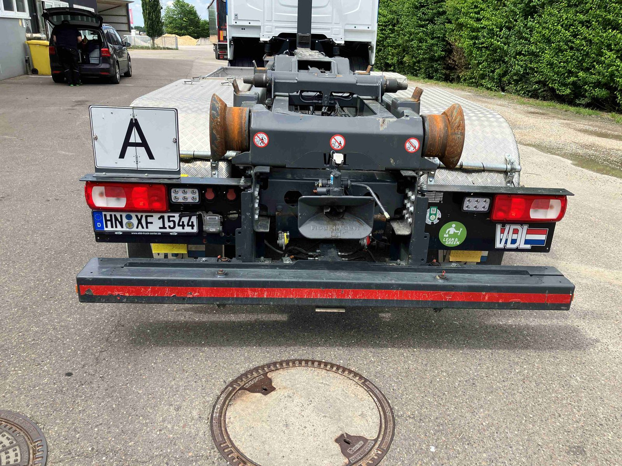 DAF XF 480 FAN Abroller VDL DAF XF 480 FAN Abroller VDL - Lastväxlare lastbil: bild 3 DAF XF 480 FAN Abroller VDL DAF XF 480 FAN Abroller VDL - Lastväxlare lastbil: bild 3