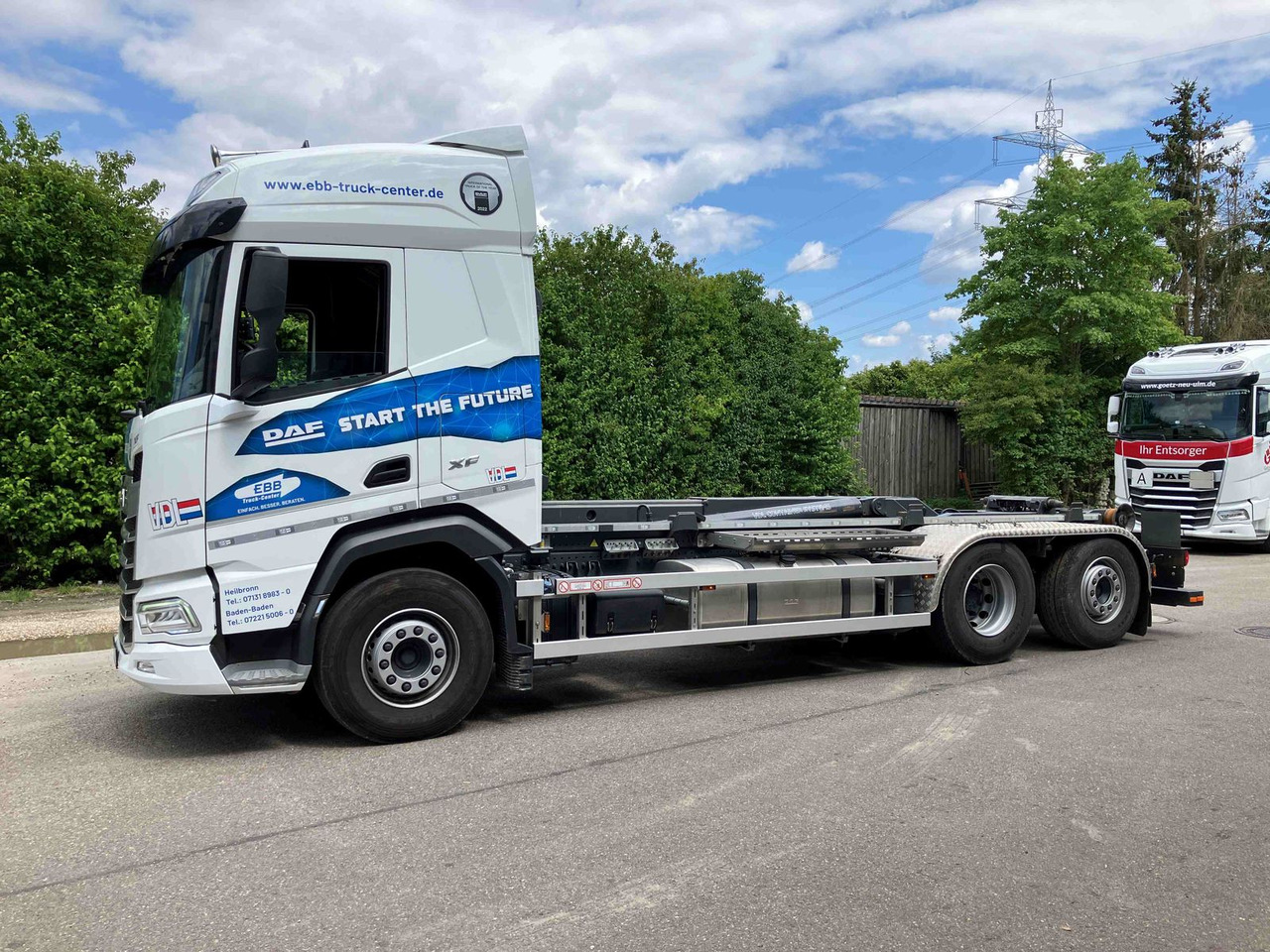 DAF XF 480 FAN Abroller VDL DAF XF 480 FAN Abroller VDL - Lastväxlare lastbil: bild 1 DAF XF 480 FAN Abroller VDL DAF XF 480 FAN Abroller VDL - Lastväxlare lastbil: bild 1