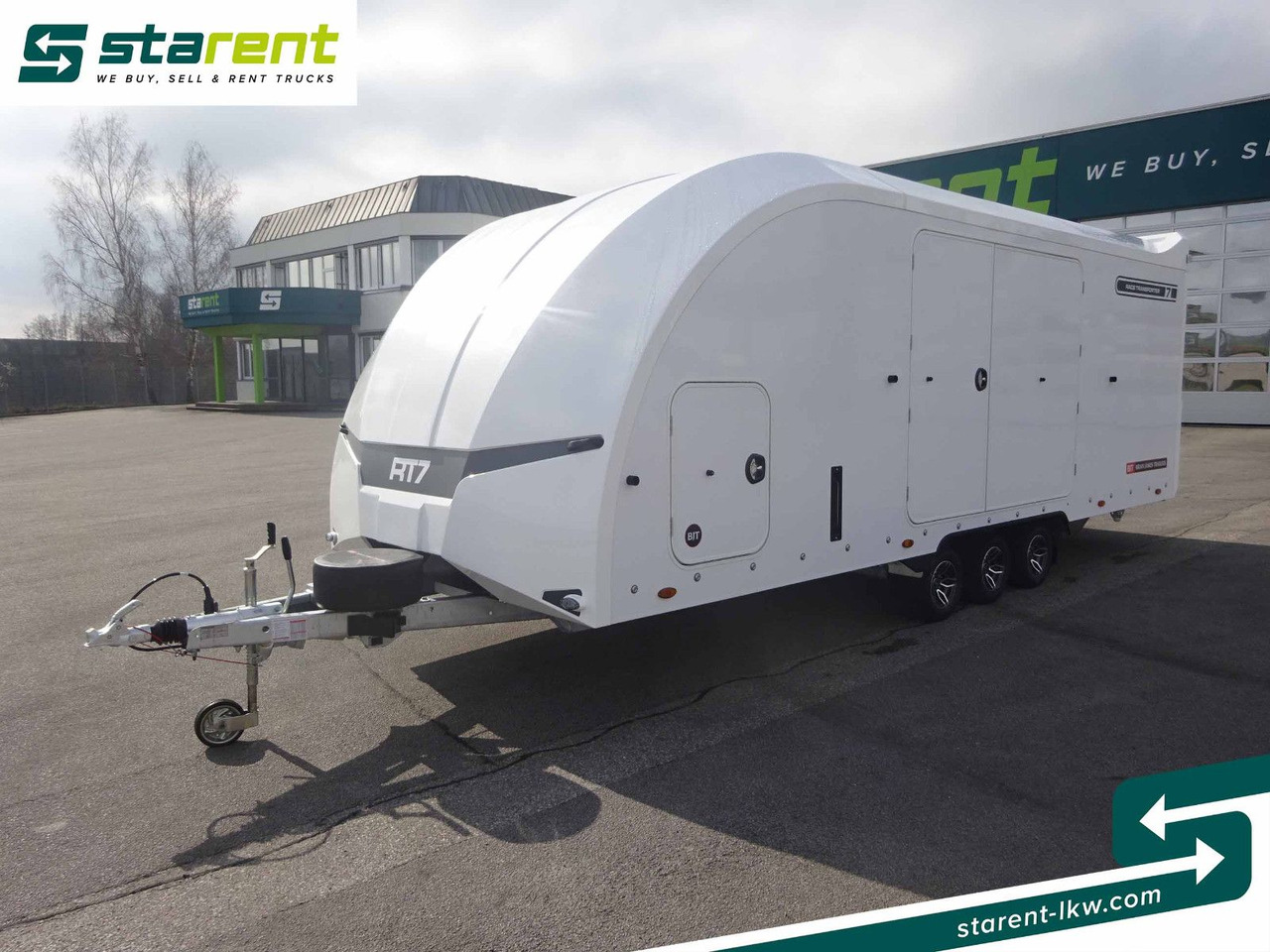 Brian James Trailers Race Transporter 7, Seilwinde - Biltransportsläp: bild 1 Brian James Trailers Race Transporter 7, Seilwinde - Biltransportsläp: bild 1