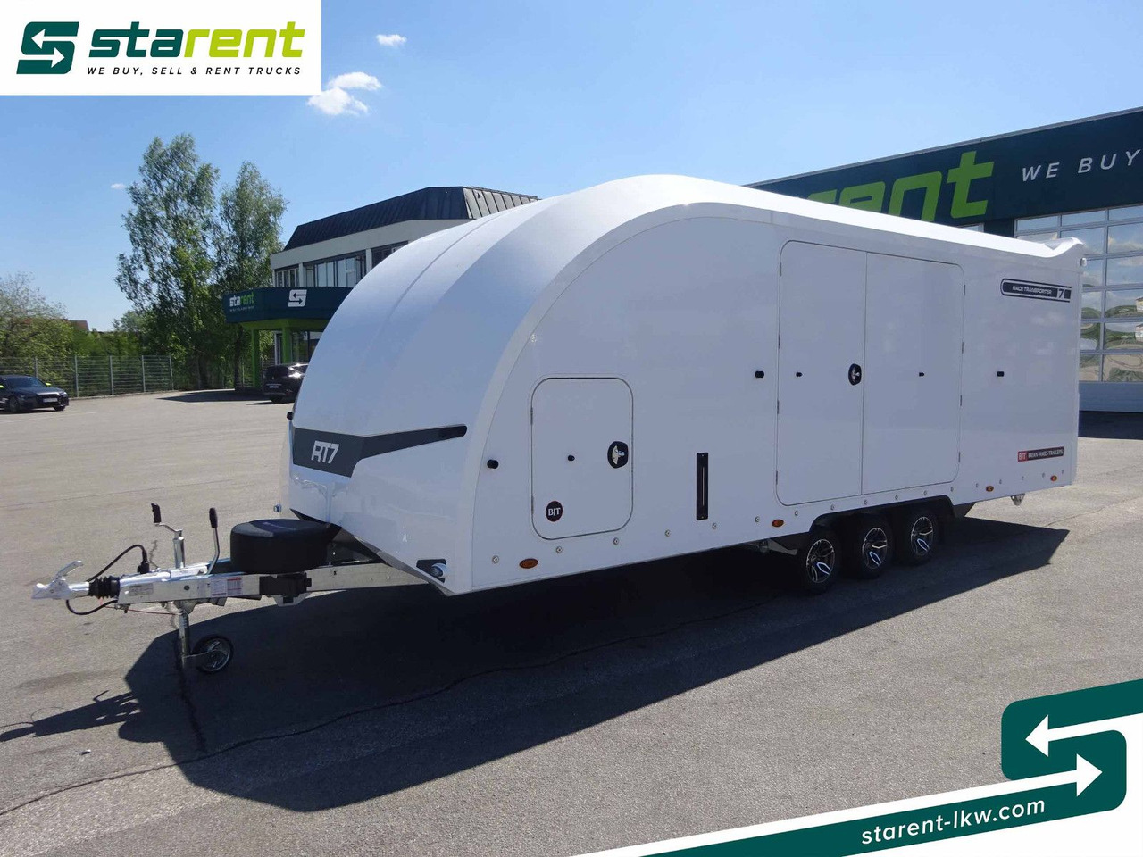 Brian James Trailers Race Transporter 7, Seilwinde - Biltransportsläp: bild 1 Brian James Trailers Race Transporter 7, Seilwinde - Biltransportsläp: bild 1