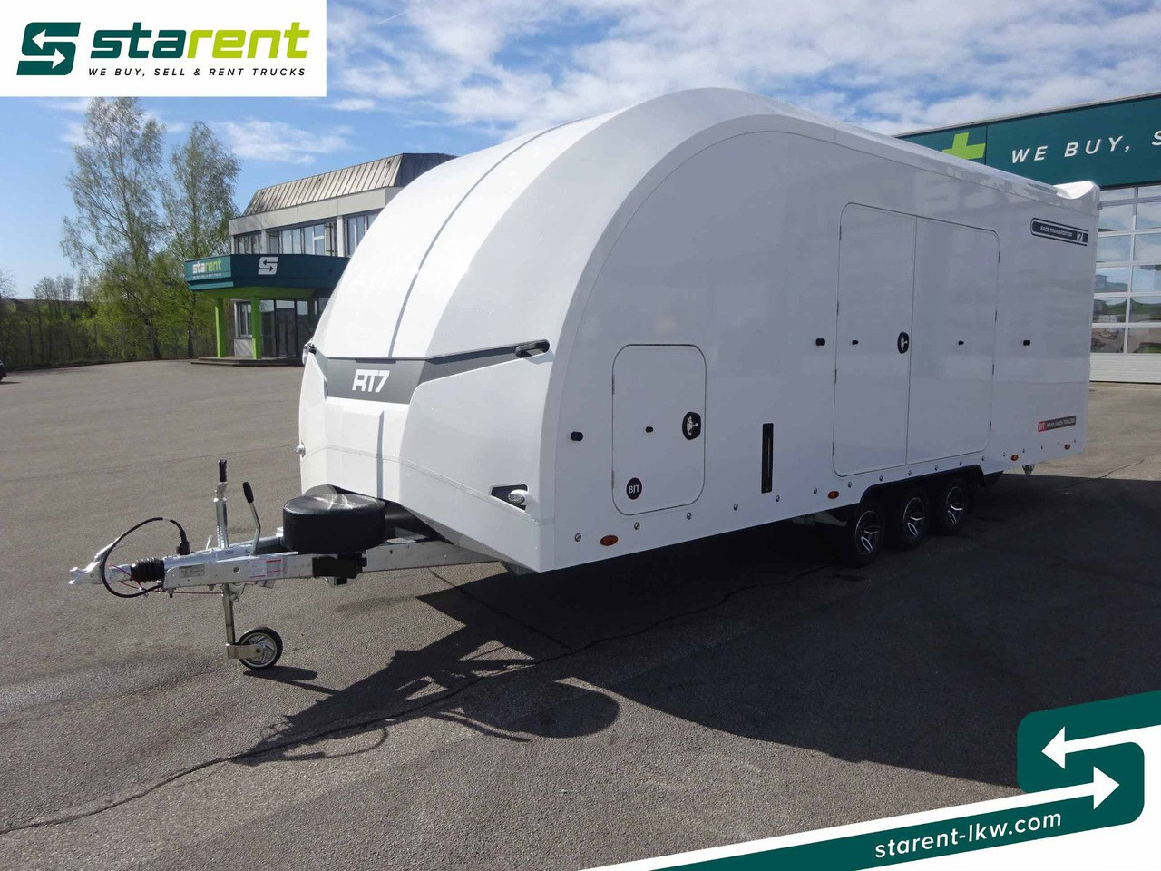 Brian James Trailers Race Transporter 7, Seilwinde - Biltransportsläp: bild 1 Brian James Trailers Race Transporter 7, Seilwinde - Biltransportsläp: bild 1