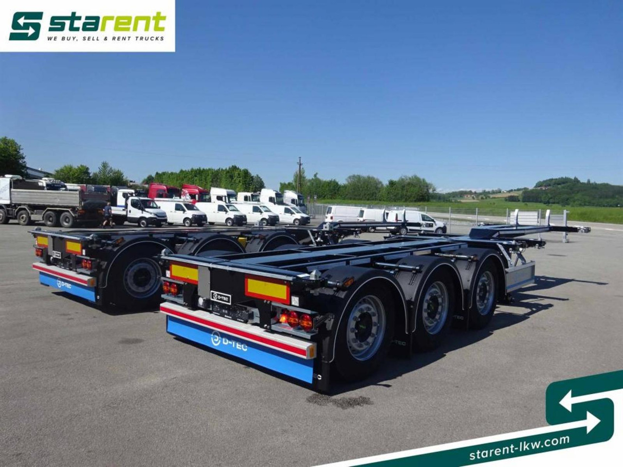 D-TEC Flexitrailer LS Containerchassis ADR - Containerbil/ Växelflak semitrailer: bild 5 D-TEC Flexitrailer LS Containerchassis ADR - Containerbil/ Växelflak semitrailer: bild 5