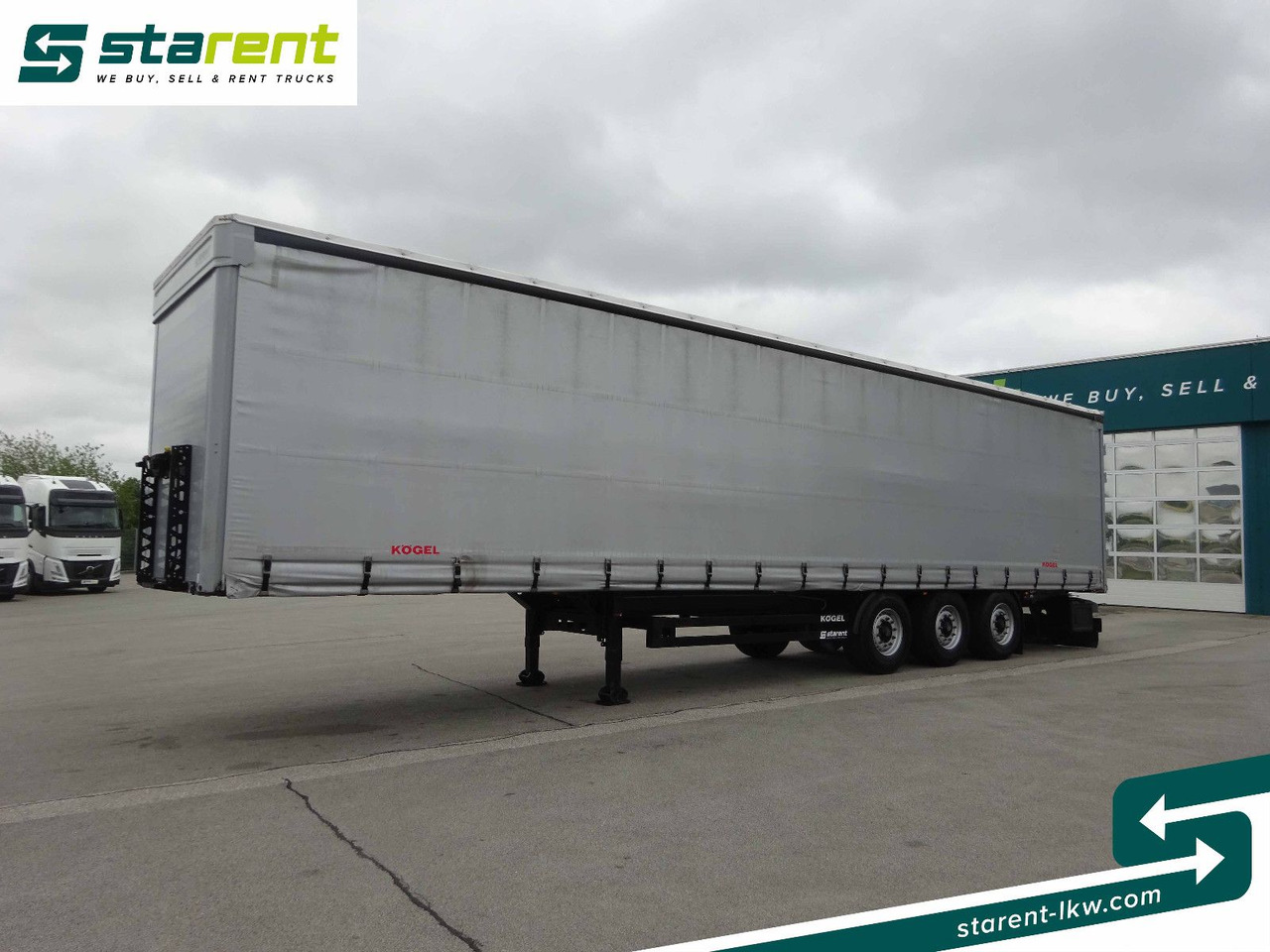 Kögel Tautliner, Liftachse, Hubdach, XL Zertifikat - Kapelltrailer: bild 1 Kögel Tautliner, Liftachse, Hubdach, XL Zertifikat - Kapelltrailer: bild 1