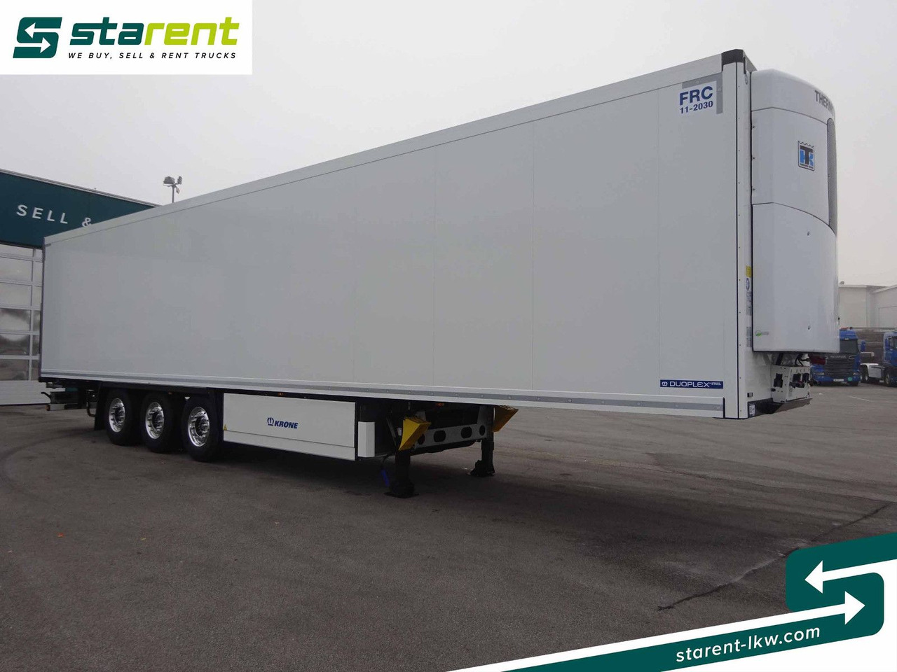 Krone Tiefkühler TK SLXi300 Doppelstock Blumenbreit - Skåp semitrailer: bild 3 Krone Tiefkühler TK SLXi300 Doppelstock Blumenbreit - Skåp semitrailer: bild 3