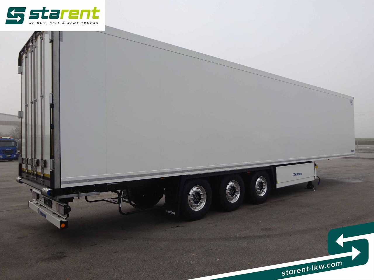 Krone Tiefkühler TK SLXi300 Doppelstock Blumenbreit - Skåp semitrailer: bild 5 Krone Tiefkühler TK SLXi300 Doppelstock Blumenbreit - Skåp semitrailer: bild 5