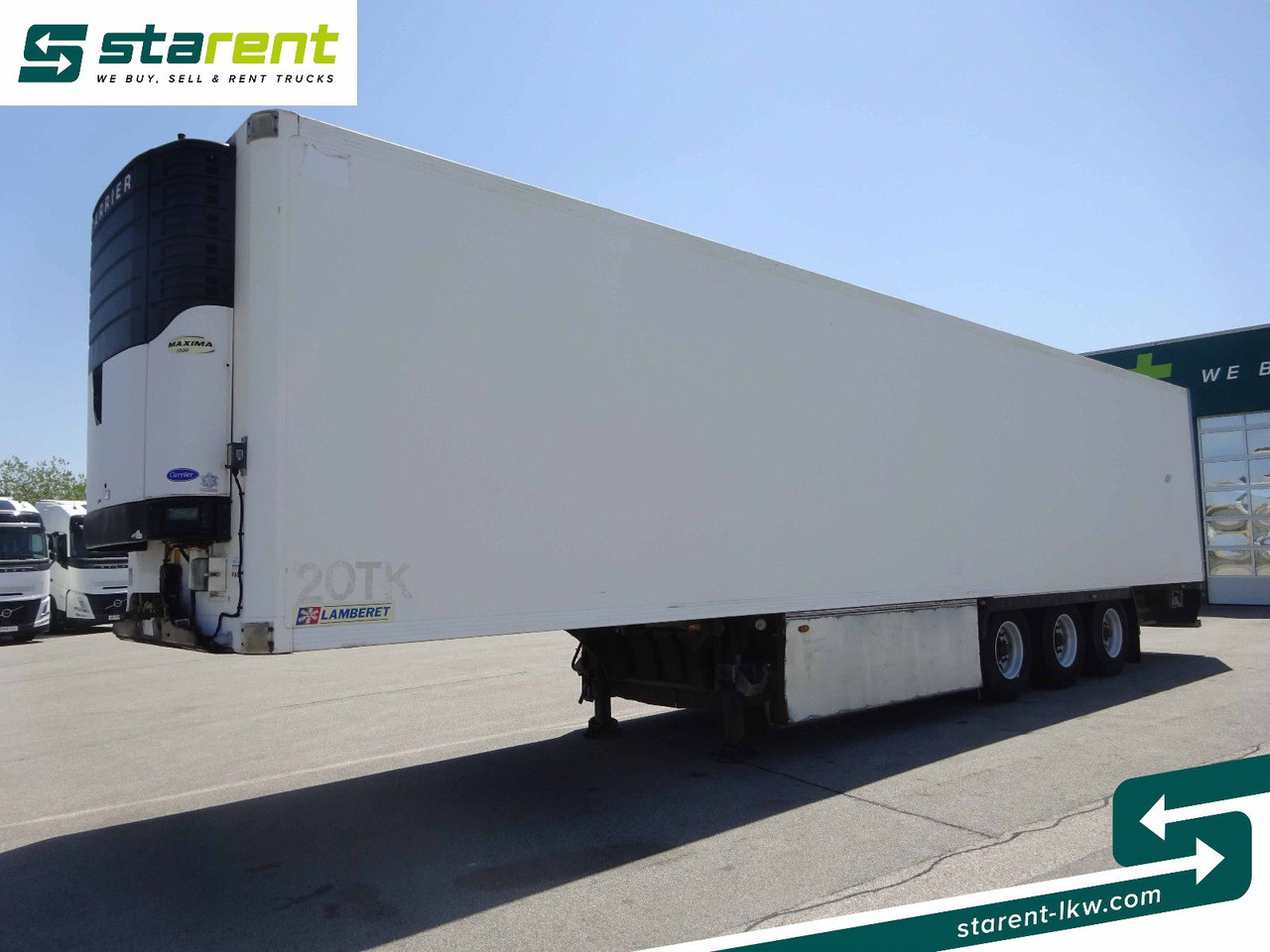 Lamberet Thermotrailer, Maxima 1300, Doppelstock, Alu - Kyl/ Frys semitrailer: bild 1 Lamberet Thermotrailer, Maxima 1300, Doppelstock, Alu - Kyl/ Frys semitrailer: bild 1