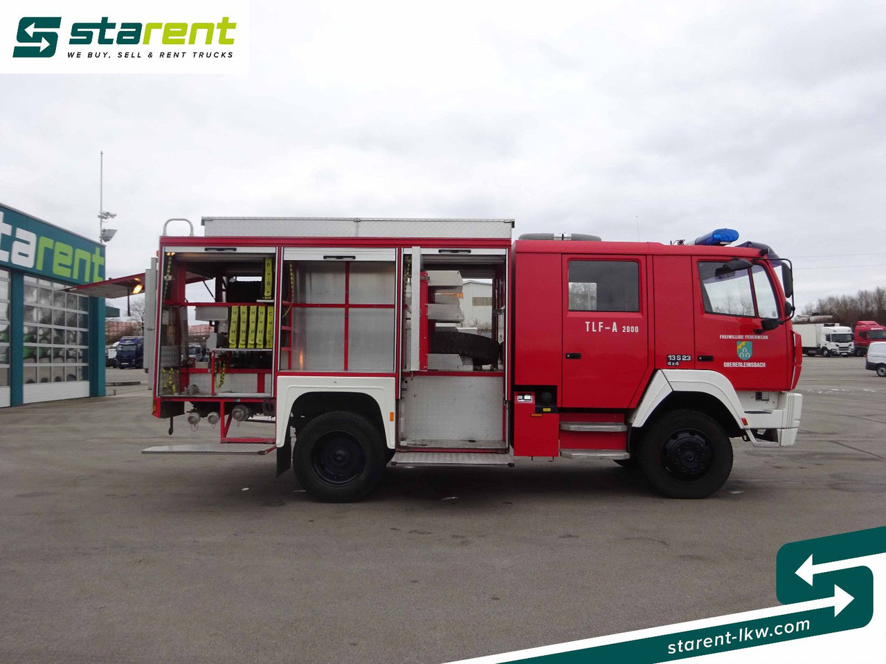 Steyr 13S23 4x4 Feuerwehrauto, 2.000 Liter Wassertank - Lastbil: bild 3 Steyr 13S23 4x4 Feuerwehrauto, 2.000 Liter Wassertank - Lastbil: bild 3