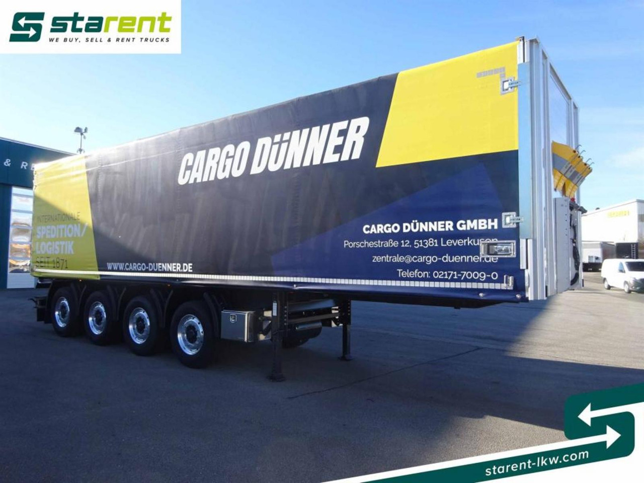 Schmidt Tautliner Coil-Mulde 6.5m, Quick-Slider - Kapelltrailer: bild 3 Schmidt Tautliner Coil-Mulde 6.5m, Quick-Slider - Kapelltrailer: bild 3