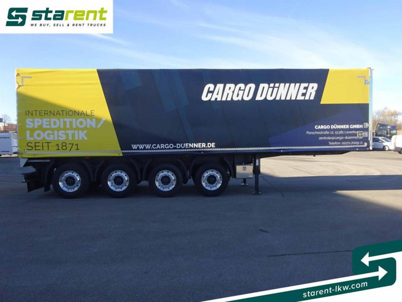 Schmidt Tautliner Coil-Mulde 6.5m, Quick-Slider - Kapelltrailer: bild 4 Schmidt Tautliner Coil-Mulde 6.5m, Quick-Slider - Kapelltrailer: bild 4