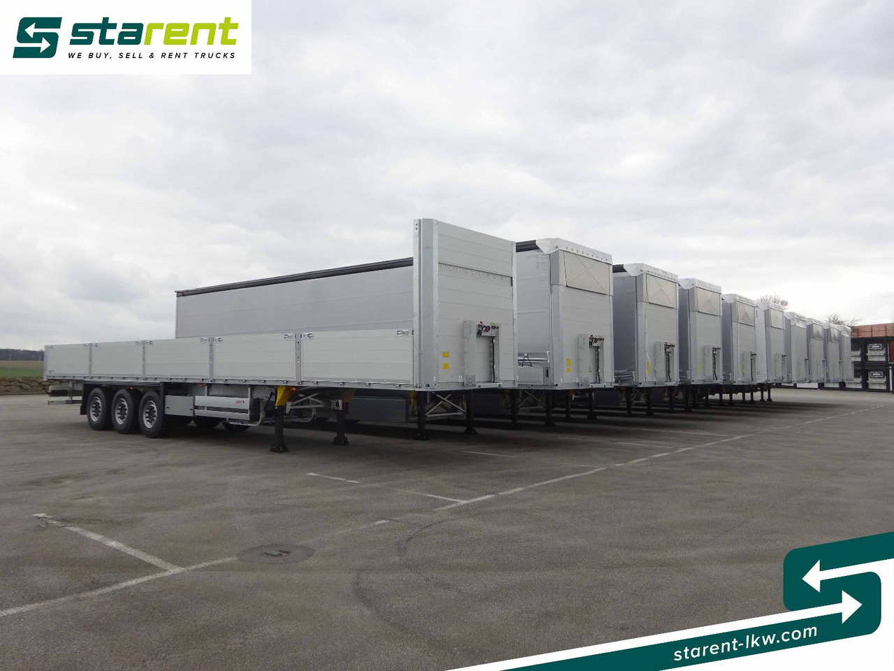 Schmitz Cargobull SOFORT VERFÜGBAR, Baustoff-, Mega-, Varios-,Coil - Kapelltrailer: bild 1 Schmitz Cargobull SOFORT VERFÜGBAR, Baustoff-, Mega-, Varios-,Coil - Kapelltrailer: bild 1